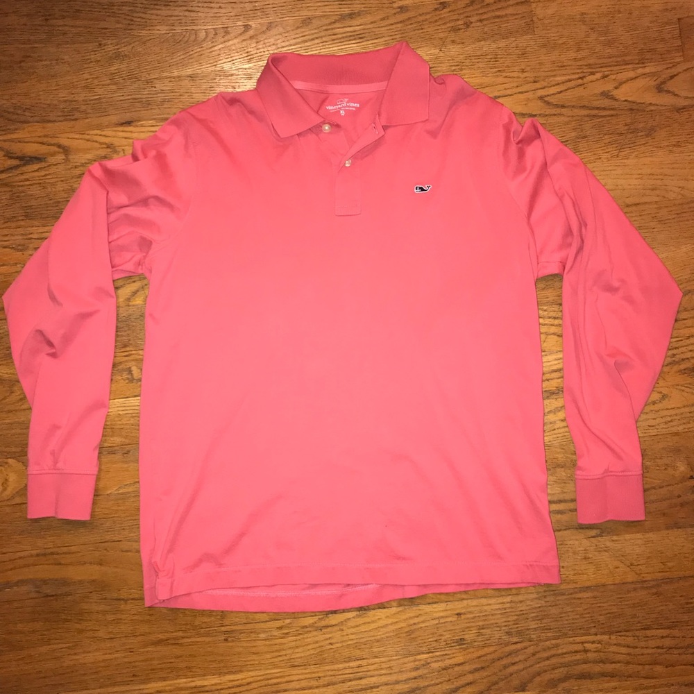 Kids long sleeve polo